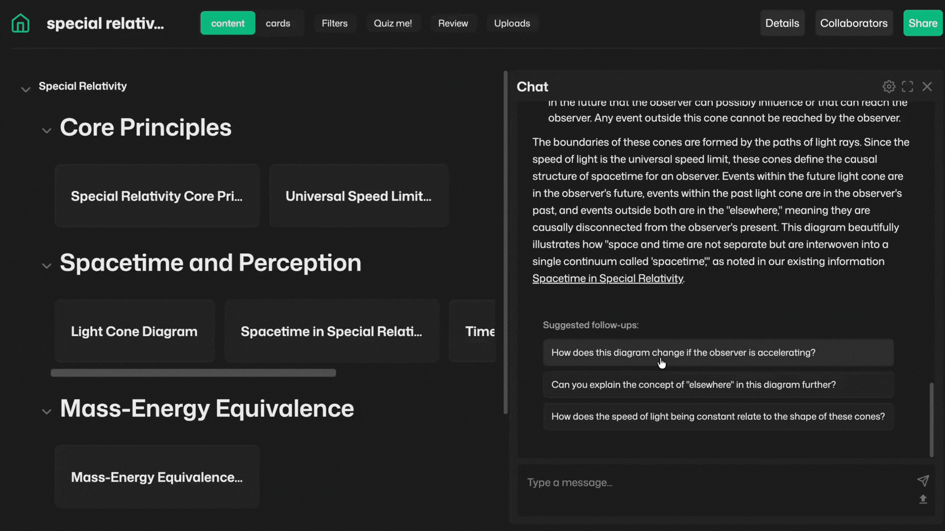 Coi dashboard in action
